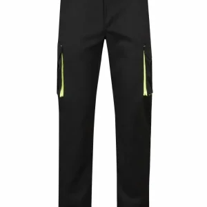 Pantalón elástico bicolor en Alta Visibilidad 103008S gama FluorMatch Velilla