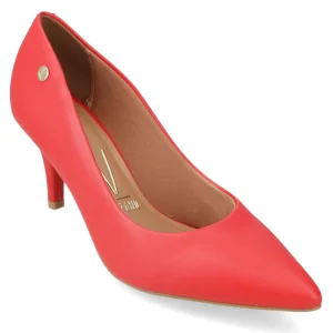 Stiletto Taco Aguja Medio Rojo Vizzano