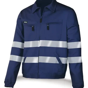 Chaqueta con bandas reflectantes 100% algodón 488CCRTOP Marca