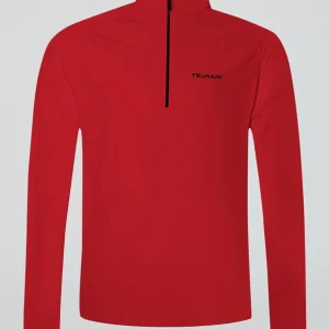 Midlayer hombre Wengen Rojo
