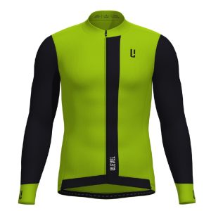 Maillot ciclismo manga larga hombre ANCARESplus RGB Green