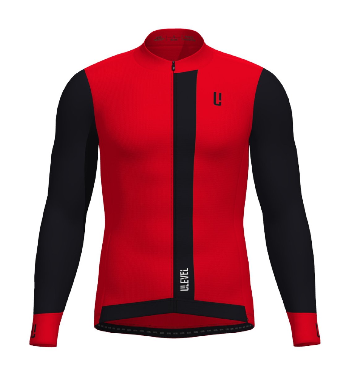 Maillot ciclismo manga larga hombre ANCARESplus RGB Red - Imagen 2
