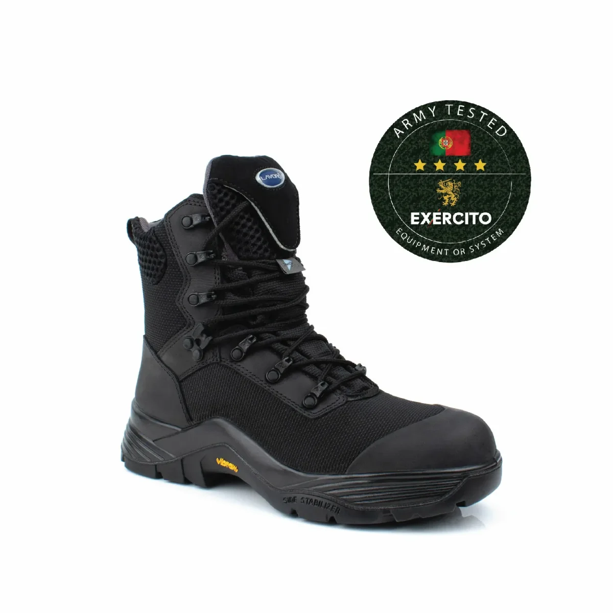 BOTA S.A.S. BLACK BOOT O3 SRC LAVORO - Imagen 3